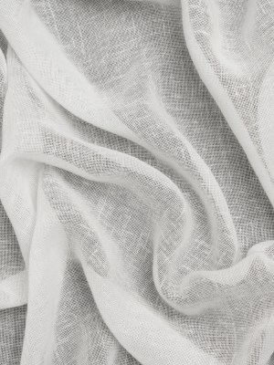 Gauzy Linen Blend Drapery Sheers Woven 118″ – Chalk – British Imported Gauzy Linen Blend Drapery Sheers Woven 118″ – Chalk – British Imported