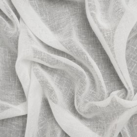 Gauzy Linen Blend Drapery Sheers Woven 118″ – Chalk – British Imported Gauzy Linen Blend Drapery Sheers Woven 118″ – Chalk – British Imported