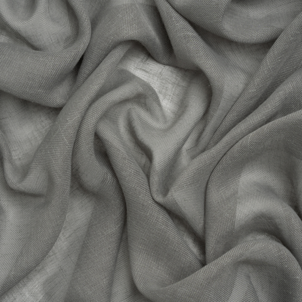 Gauzy Linen Blend Drapery Sheers Woven 118″ – Graphite – British Imported Gauzy Linen Blend Drapery Sheers Woven 118″ – Graphite – British Imported