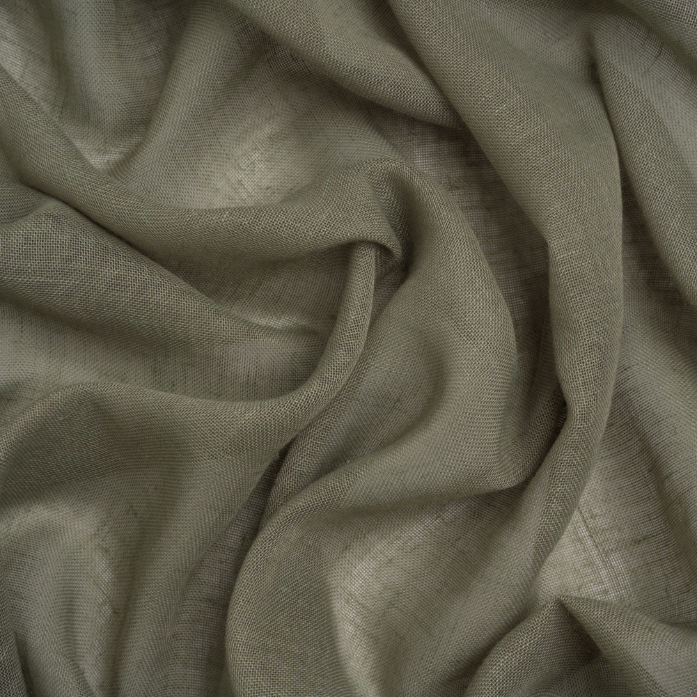 Gauzy Linen Blend Drapery Sheers Woven 118″ – Olive – British Imported Gauzy Linen Blend Drapery Sheers Woven 118″ – Olive – British Imported