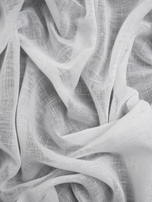 Crisp Linen Blend Drapery Sheers 122″ – Chalk – British Imported Crisp Linen Blend Drapery Sheers 122″ – Chalk – British Imported