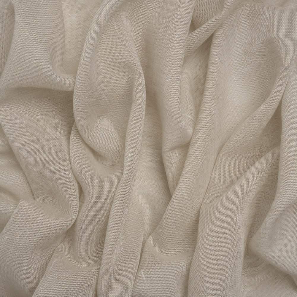 Crisp Linen Blend Drapery Sheers 122″ – Flax – British Imported Crisp Linen Blend Drapery Sheers 122″ – Flax – British Imported