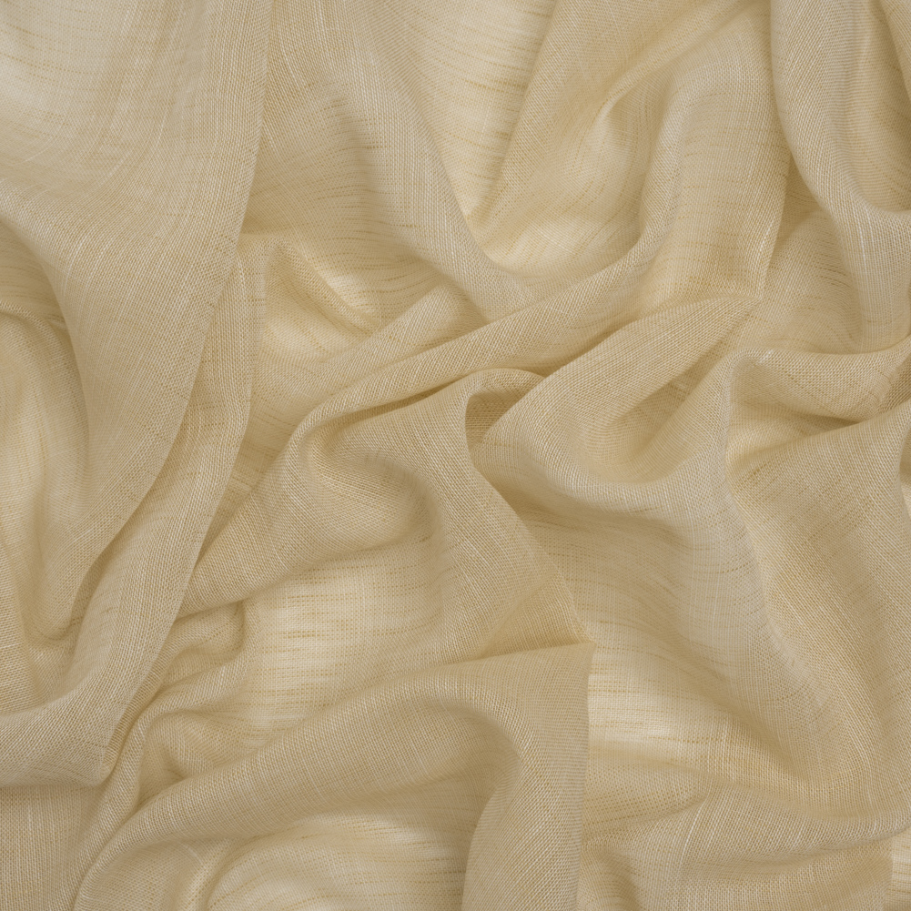 Crisp Linen Blend Drapery Sheers 122″ – Sand – British Imported Crisp Linen Blend Drapery Sheers 122″ – Sand – British Imported