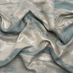 Recycled Polyester Drapery Jacquard – Seafoam Hazy Landscapes – British Imported Recycled Polyester Drapery Jacquard – Seafoam Hazy Landscapes – British Imported