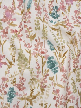 Printed Cotton Canvas – Peony Painterly Flowers – British Imported Printed Cotton Canvas – Peony Painterly Flowers – British Imported