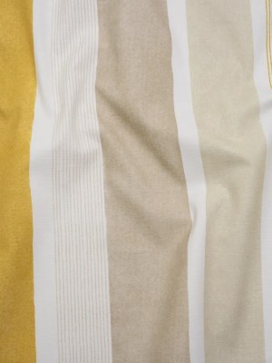 Printed Cotton and Linen Canvas – Maize Stripes – British Imported Printed Cotton and Linen Canvas – Maize Stripes – British Imported