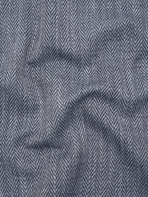 Recycled Polyester Home Decor Twill – Denim Herringbone – British Imported Recycled Polyester Home Decor Twill – Denim Herringbone – British Imported