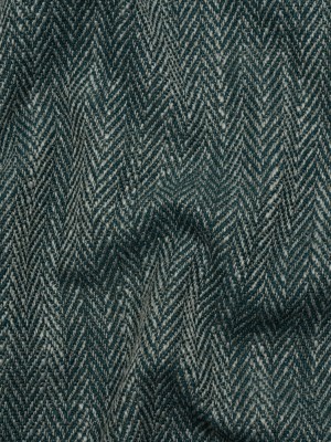 Recycled Polyester Home Decor Twill – Kingfisher Herringbone – British Imported Recycled Polyester Home Decor Twill – Kingfisher Herringbone – British Imported