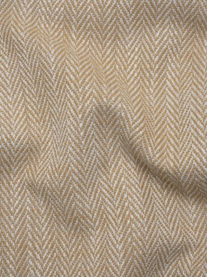 Recycled Polyester Home Decor Twill – Maize Herringbone – British Imported Recycled Polyester Home Decor Twill – Maize Herringbone – British Imported