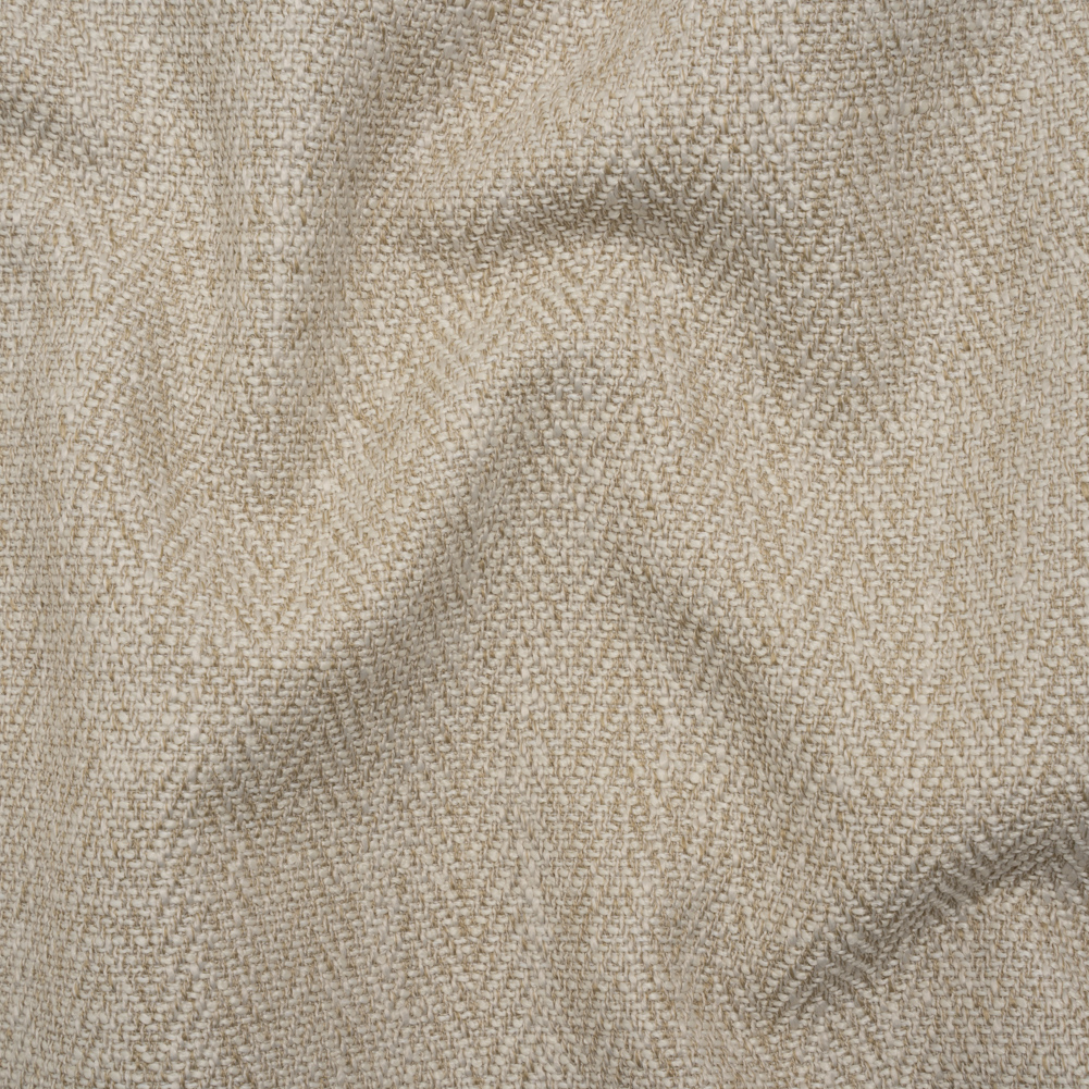 Recycled Polyester Home Decor Twill – Oatmeal Herringbone – British Imported Recycled Polyester Home Decor Twill – Oatmeal Herringbone – British Imported
