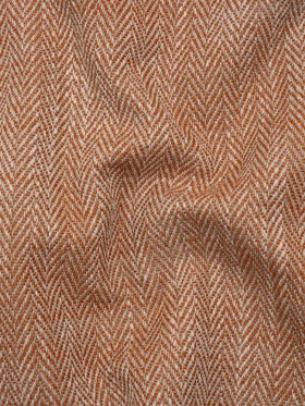 Recycled Polyester Home Decor Twill – Papaya Herringbone – British Imported Recycled Polyester Home Decor Twill – Papaya Herringbone – British Imported