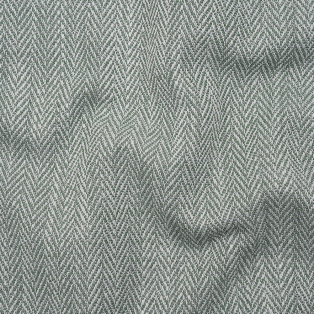 Recycled Polyester Home Decor Twill – Seafoam Herringbone – British Imported Recycled Polyester Home Decor Twill – Seafoam Herringbone – British Imported