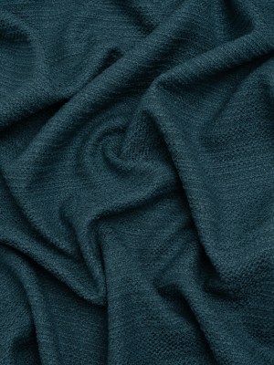 Textured Recycled Polyester Woven – Ocean Boucle Stripes – British Imported Textured Recycled Polyester Woven – Ocean Boucle Stripes – British Imported