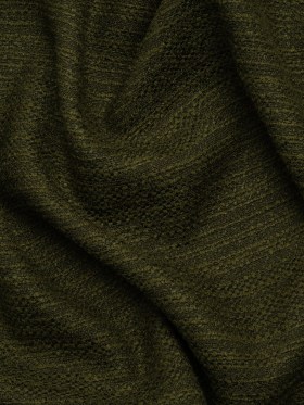 Textured Recycled Polyester Woven – Olive Boucle Stripes – British Imported Textured Recycled Polyester Woven – Olive Boucle Stripes – British Imported