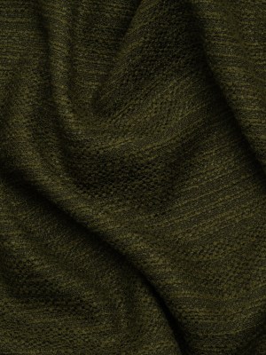 Textured Recycled Polyester Woven – Olive Boucle Stripes – British Imported Textured Recycled Polyester Woven – Olive Boucle Stripes – British Imported