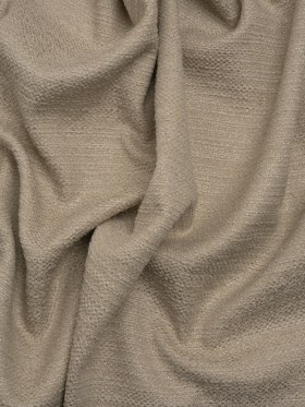 Textured Recycled Polyester Woven – Putty Boucle Stripes – British Imported Textured Recycled Polyester Woven – Putty Boucle Stripes – British Imported