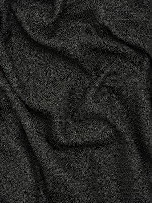 Textured Recycled Polyester Woven – Raven Boucle Stripes – British Imported Textured Recycled Polyester Woven – Raven Boucle Stripes – British Imported