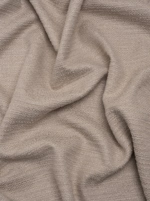 Textured Recycled Polyester Woven – Shell Boucle Stripes – British Imported Textured Recycled Polyester Woven – Shell Boucle Stripes – British Imported