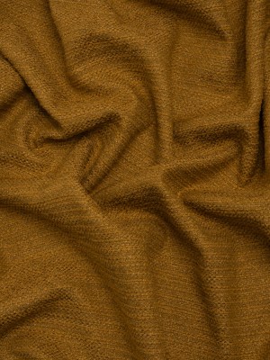 Textured Recycled Polyester Woven – Tumeric Boucle Stripes – British Imported Textured Recycled Polyester Woven – Tumeric Boucle Stripes – British Imported