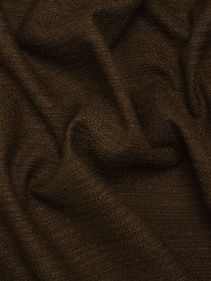 Textured Recycled Polyester Woven – Walnut Boucle Stripes – British Imported Textured Recycled Polyester Woven – Walnut Boucle Stripes – British Imported