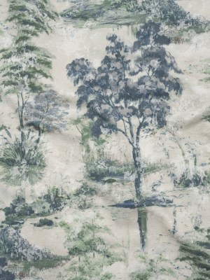 Drapery Jacquard Print – Denim Dreamy Trees – British Imported Drapery Jacquard Print – Denim Dreamy Trees – British Imported