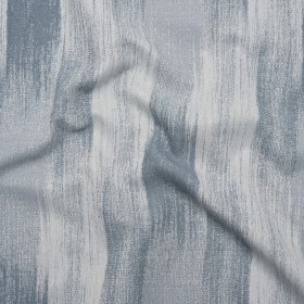 Recycled Polyester Jacquard – Denim Brushstroke Striations – British Imported Recycled Polyester Jacquard – Denim Brushstroke Striations – British Imported