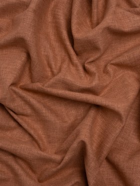 Recycled Polyester Drapery Woven – Clay – British Imported Recycled Polyester Drapery Woven – Clay – British Imported