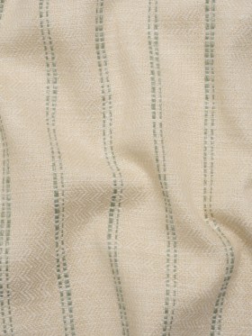 Polyester and Cotton Drapery Twill – Eucalyptus Zig Zags and Textured Stripes – British Imported Polyester and Cotton Drapery Twill – Eucalyptus Zig Zags and Textured Stripes – British Imported
