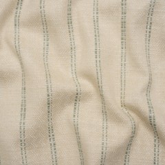 Polyester and Cotton Drapery Twill – Eucalyptus Zig Zags and Textured Stripes – British Imported Polyester and Cotton Drapery Twill – Eucalyptus Zig Zags and Textured Stripes – British Imported