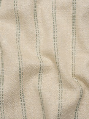Polyester and Cotton Drapery Twill – Eucalyptus Zig Zags and Textured Stripes – British Imported Polyester and Cotton Drapery Twill – Eucalyptus Zig Zags and Textured Stripes – British Imported