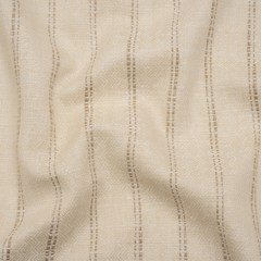 Polyester and Cotton Drapery Twill – Flax Zig Zags and Textured Stripes – British Imported Polyester and Cotton Drapery Twill – Flax Zig Zags and Textured Stripes – British Imported
