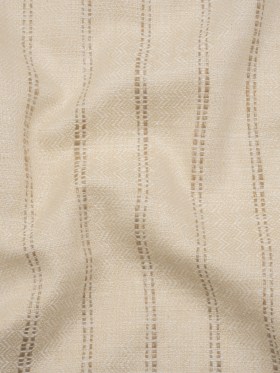 Polyester and Cotton Drapery Twill – Flax Zig Zags and Textured Stripes – British Imported Polyester and Cotton Drapery Twill – Flax Zig Zags and Textured Stripes – British Imported