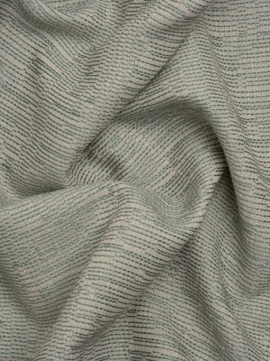Recycled Polyester and Cotton Drapery Woven – Eucalyptus Striations – British Imported Recycled Polyester and Cotton Drapery Woven – Eucalyptus Striations – British Imported