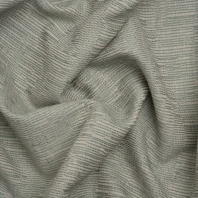 Recycled Polyester and Cotton Drapery Woven – Eucalyptus Striations – British Imported Recycled Polyester and Cotton Drapery Woven – Eucalyptus Striations – British Imported