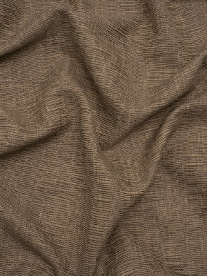 Recycled Polyester and Cotton Drapery Woven – Walnut Striations – British Imported Recycled Polyester and Cotton Drapery Woven – Walnut Striations – British Imported