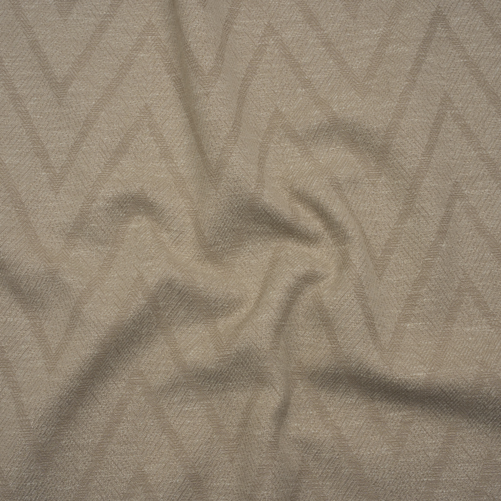 Recycled Polyester and Cotton Drapery Twill Woven – Driftwood Chevrons – British Imported Recycled Polyester and Cotton Drapery Twill Woven – Driftwood Chevrons – British Imported