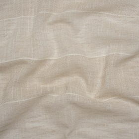 Textured Open Weave Double Wide Drapery Sheers Fabric – Sand Tactile Stripes – British Imported Textured Open Weave Double Wide Drapery Sheers Fabric – Sand Tactile Stripes – British Imported
