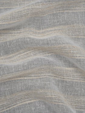 Slubbed Double Wide Drapery Sheers Fabric – Sand Textured Stripes – British Imported Slubbed Double Wide Drapery Sheers Fabric – Sand Textured Stripes – British Imported