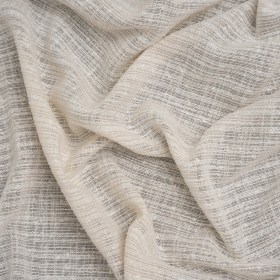 Slubbed Double Wide Drapery Sheers Woven Fabric – Ecru – British Imported Slubbed Double Wide Drapery Sheers Woven Fabric – Ecru – British Imported