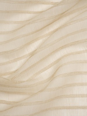 Double Wide Drapery Sheers Woven Fabric – Parchment Textured Checks – British Imported Double Wide Drapery Sheers Woven Fabric – Parchment Textured Checks – British Imported
