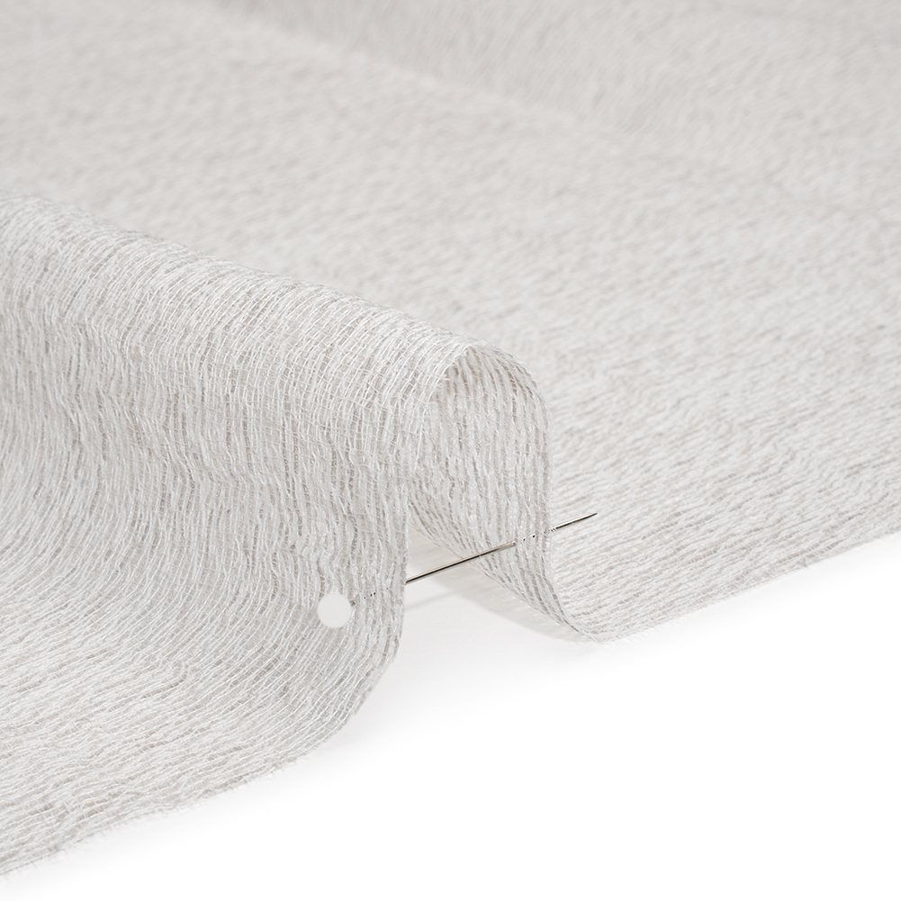 Wrinkled Look Loosely Woven Double Wide Drapery Sheers Fabric – Pebble – British Imported Wrinkled Look Loosely Woven Double Wide Drapery Sheers Fabric – Pebble – British Imported
