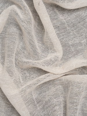 Wrinkled Look Loosely Woven Double Wide Drapery Sheers Fabric – Sand – British Imported Wrinkled Look Loosely Woven Double Wide Drapery Sheers Fabric – Sand – British Imported