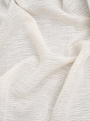 Corded Double Wide Drapery Sheers Fabric – Ecru Abstract Texture – British Imported Corded Double Wide Drapery Sheers Fabric – Ecru Abstract Texture – British Imported