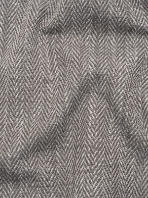 Recycled Polyester Home Decor Twill – Smoke Herringbone – British Imported Recycled Polyester Home Decor Twill – Smoke Herringbone – British Imported