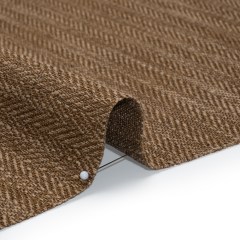 Recycled Polyester Home Decor Twill – Walnut Herringbone – British Imported Recycled Polyester Home Decor Twill – Walnut Herringbone – British Imported
