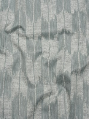 Cotton Blend Home Decor Jacquard – Bluebell Ikat Checks – British Imported Cotton Blend Home Decor Jacquard – Bluebell Ikat Checks – British Imported