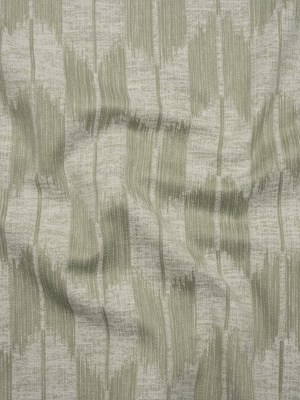 Cotton Blend Home Decor Jacquard – Sage Ikat Checks – British Imported Cotton Blend Home Decor Jacquard – Sage Ikat Checks – British Imported