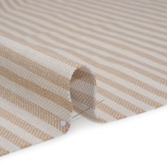 Polyester and Cotton Herringbone Twill – Dusky Pink Stripes – British Imported Polyester and Cotton Herringbone Twill – Dusky Pink Stripes – British Imported