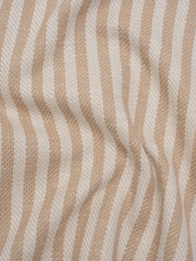 Polyester and Cotton Herringbone Twill – Dusky Pink Stripes – British Imported Polyester and Cotton Herringbone Twill – Dusky Pink Stripes – British Imported