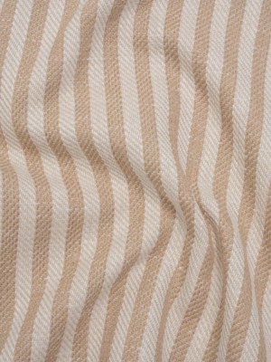 Polyester and Cotton Herringbone Twill – Dusky Pink Stripes – British Imported Polyester and Cotton Herringbone Twill – Dusky Pink Stripes – British Imported